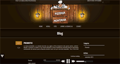 Desktop Screenshot of pizzamontana.ro