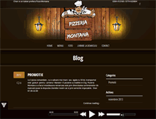 Tablet Screenshot of pizzamontana.ro